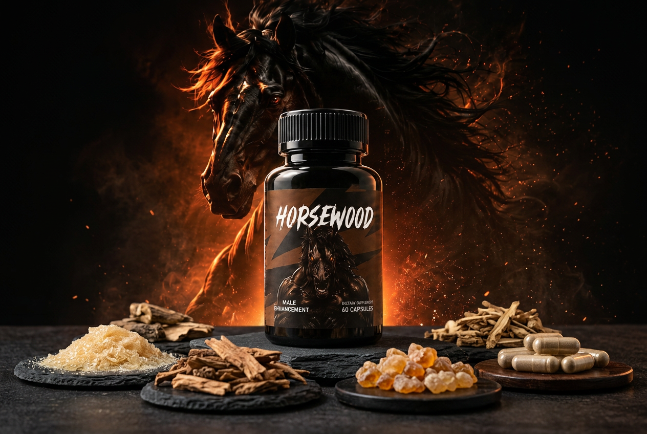 Buy Horsewood Extract and Pure Horse Gelatin Bottle with raw ingredients - Official Batch